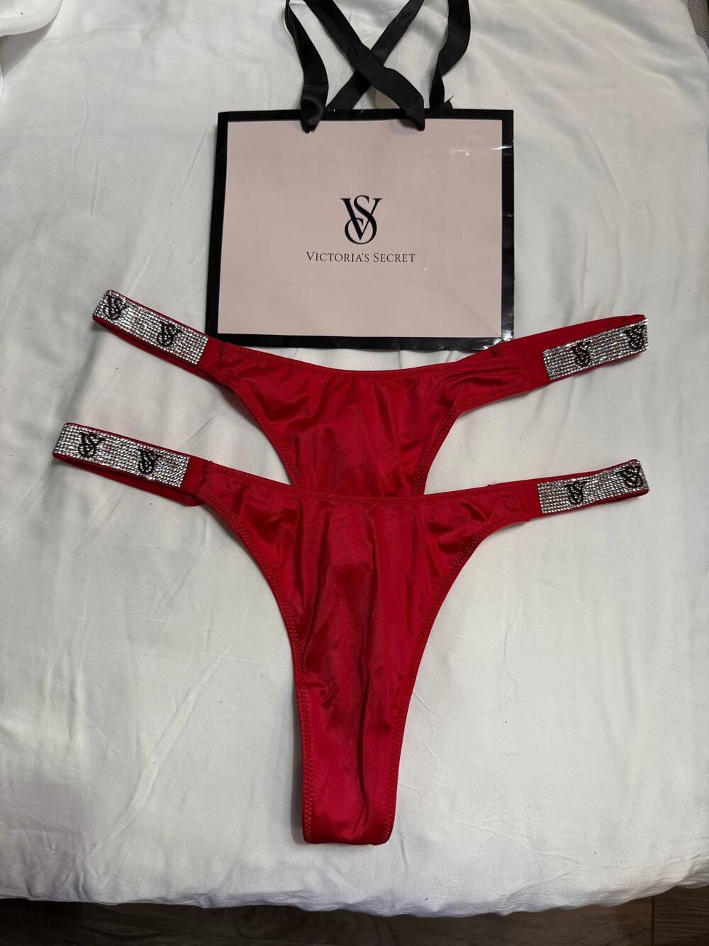 NWT Victoria’s Secret Very Sexy Bling Thong Lot – Size M